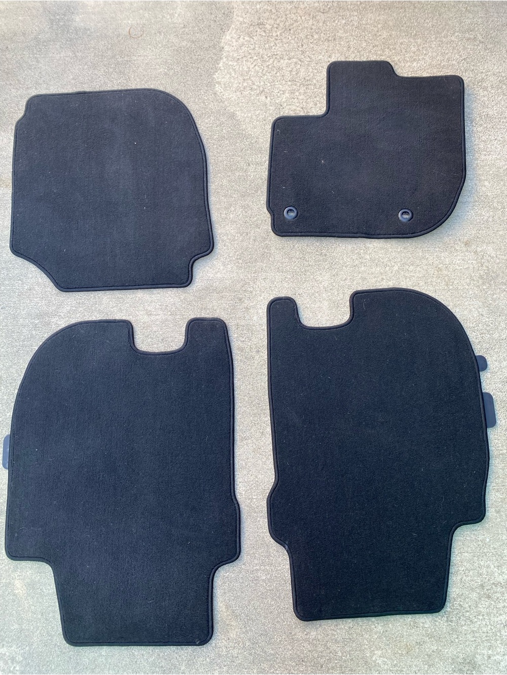OEM Honda Fit Black Carpet Floor Mats Set Front Rear 2015 2016 2017 2018 2019